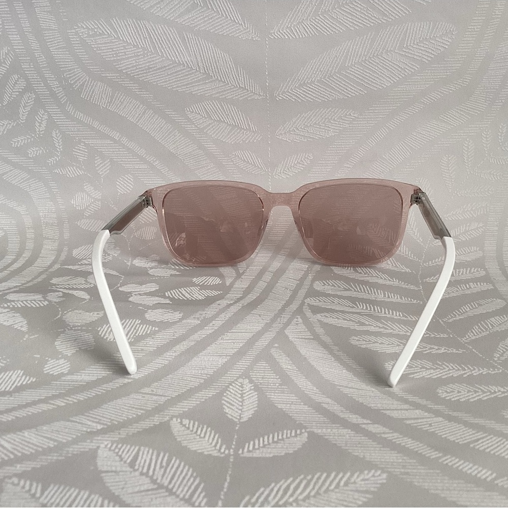 NEW Authentic DiorTag SU 40E0 Clear Pale Pink Sunglasses - Picture 4 of 16